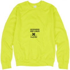Unisex Neon Crewneck Sweatshirt