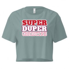 Ladies Festival Cali Crop Top Tee