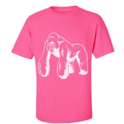 Unisex Ultra Cotton Safety Neon Crewneck Tee