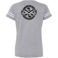 Ladies Relaxed Fit Vintage Sports Tee
