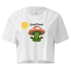 Ladies Festival Cali Crop Top Tee