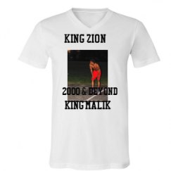 Unisex V-Neck Jersey Tee