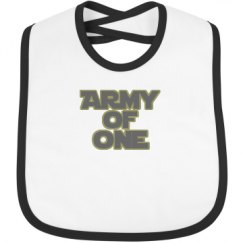 Infant Contrast Trim Bib