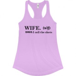 Ladies Slim Fit Racerback Tank Top