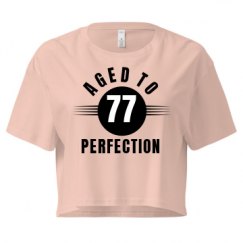 Ladies Festival Cali Crop Top Tee