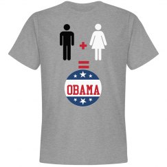 Black + White = Obama (Men)