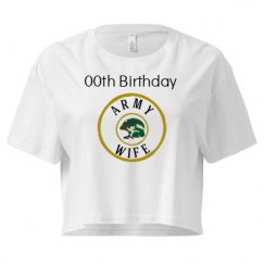 Ladies Festival Cali Crop Top Tee