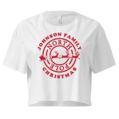 Ladies Festival Cali Crop Top Tee