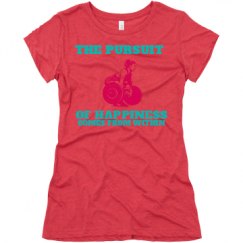 Ladies Slim Fit Super Soft Triblend Tee