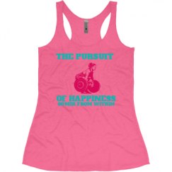 Ladies Slim Fit Super Soft Racerback Triblend Tank