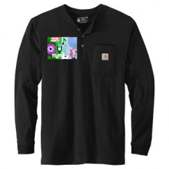 Unisex Carhartt Long Sleeve Henley Tee
