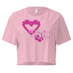 Ladies Festival Cali Crop Top Tee