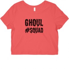 Ladies Slim Fit Crop Top Tee