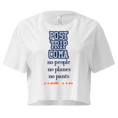 Ladies Festival Cali Crop Top Tee