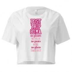 Ladies Festival Cali Crop Top Tee