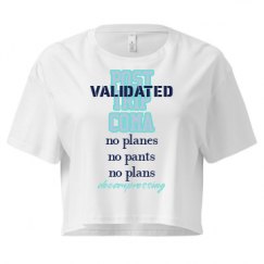 Ladies Festival Cali Crop Top Tee