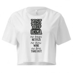 Ladies Festival Cali Crop Top Tee