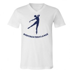 Unisex V-Neck Jersey Tee