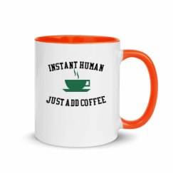 11oz Ceramic Mug with Color Inside