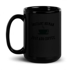15oz Black Glossy Mug