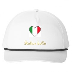 Snapback Five-Panel Rope Hat