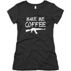 Ladies Slim Fit Super Soft Triblend Tee