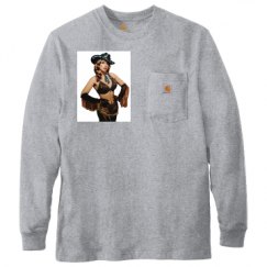 Unisex Carhartt Pocket Long Sleeve Tee