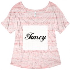 Ladies Flowy Slouchy Tee