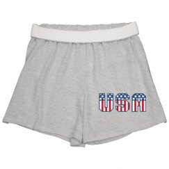 Slim Fit Cheer Shorts