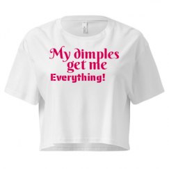 Ladies Festival Cali Crop Top Tee