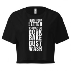 Ladies Festival Cali Crop Top Tee