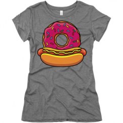Ladies Slim Fit Super Soft Triblend Tee