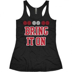 Ladies Slim Fit Super Soft Racerback Triblend Tank