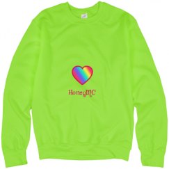 Unisex Neon Crewneck Sweatshirt