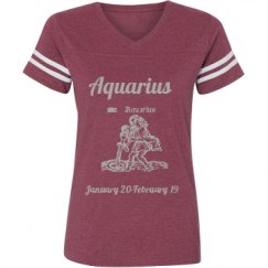 Ladies Relaxed Fit Vintage Sports Tee