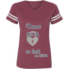 Ladies Relaxed Fit Vintage Sports Tee