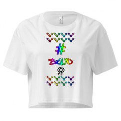 Ladies Festival Cali Crop Top Tee