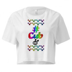 Ladies Festival Cali Crop Top Tee