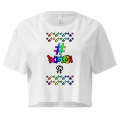 Ladies Festival Cali Crop Top Tee