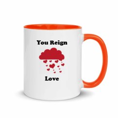 11oz Ceramic Mug with Color Inside
