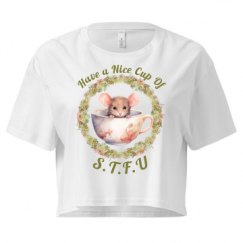 Ladies Festival Cali Crop Top Tee