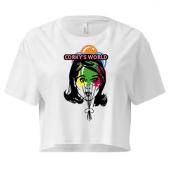 Ladies Festival Cali Crop Top Tee