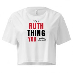 Ladies Festival Cali Crop Top Tee