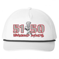 Snapback Five-Panel Rope Hat