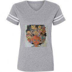 Ladies Relaxed Fit Vintage Sports Tee