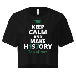 Ladies Festival Cali Crop Top Tee