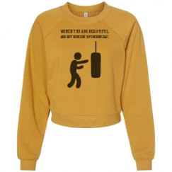 Women's Raglan Pullover Fleece