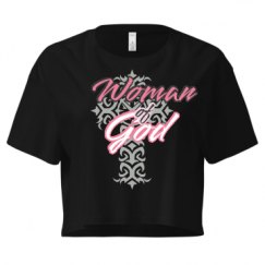 Ladies Festival Cali Crop Top Tee