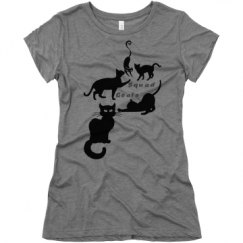 Ladies Slim Fit Super Soft Triblend Tee