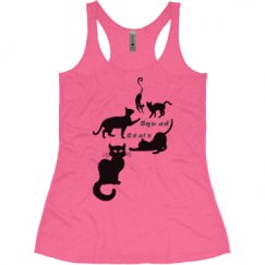 Ladies Slim Fit Super Soft Racerback Triblend Tank